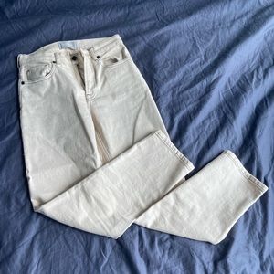 Everlane the cheeky jeans offwhite 25 crop